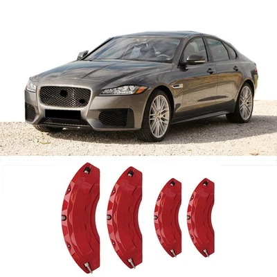 4pcs Cstomized Aluminum Car Brake Caliper Covers for JAGUAR XF Accessories - Image 1 of 4