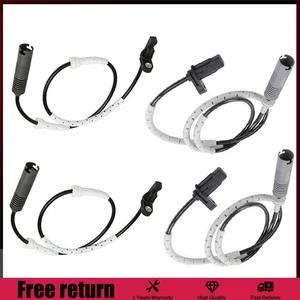 4PCS FRONT & REAR ABS SPEED SENSOR FOR BMW 1 & 3 SERIES E81 E90 E91 (2005-2014) - Picture 1 of 7