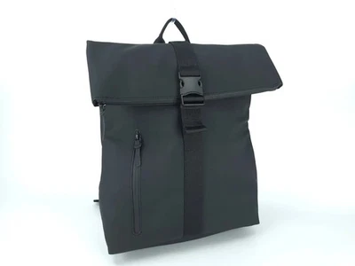 Mochila Zara Solapa Negra Foto 1 de 4