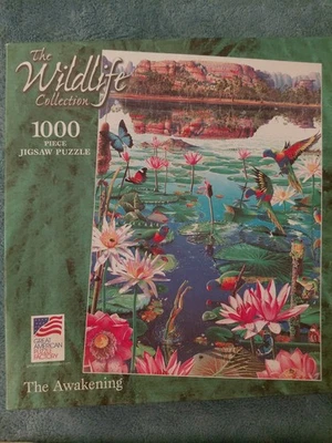 Vintage 2004 "The Awakening"  Wildlife Collection 1000 Pc Puzzle Great Am Pzl Fc - Image 1 of 4