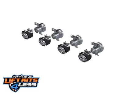 MBRP for 18-22 Kia Stinger GT Bezel Kit Quad Tip CF - Image 1 of 4