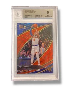 Select RJ Barrett Red Wave Prizm RC Rookie BGS 9 2019 como nuevo - Imagen 1 de 2