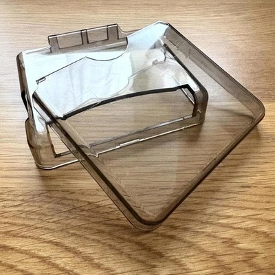 Game Boy Advance SP Clear Hard Case for protection used black - Image 1 of 4