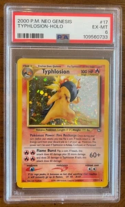 1995-2000 POKEMON TCG #17/111 TYPHLOSION - RARE HOLO NEO GENESIS - Picture 1 of 2