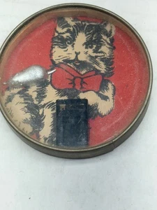 VINTAGE 1940'S HAND HELD CAT & MOUSE GAME MADE IN GERMANY - Picture 1 of 4