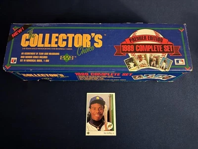 Juego completo de fábrica Upper Deck 1989 abierto Foto 1 de 4