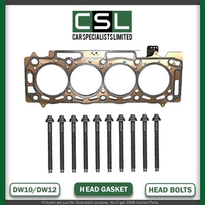 CITROEN PEUGEOT AHN DW10FUD HEAD GASKET WITH HEAD BOLTS 2.0 DIESEL JUMPER BOXER - Picture 1 of 3
