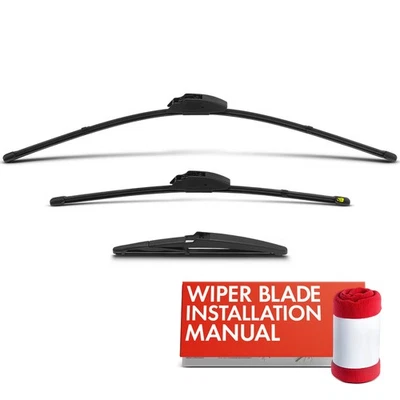 Limpiaparabrisas de 26"" y 18"" y 10"" para Toyota Highlander 2020-2024 3 piezas Foto 1 de 4