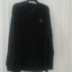 Herren 4x Rocawear schwarz Thermo, Knopfakzent am Ausschnitt - Bild 1 von 3