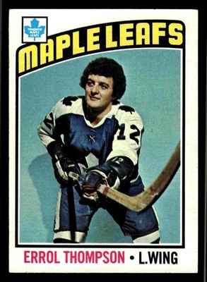 1976-77 Topps Errol Thompson #259 - Toronto Maple Leafs - Image 1 of 2