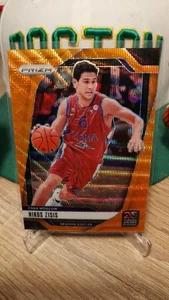 2024-25 Panini Prizm Euroleague Basketball Nikos Zizis Orange Wave /60 - Bild 1 von 2