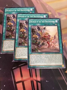 YUGIOH - DISCIPLES OF THE TRUE DRACOPHOENIX X3 - COMMON - MACR - 1ST ED - NM - Picture 1 of 1