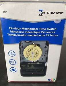 Intermatic T101D89 24 Hour Mechanical Timer Wall Switch