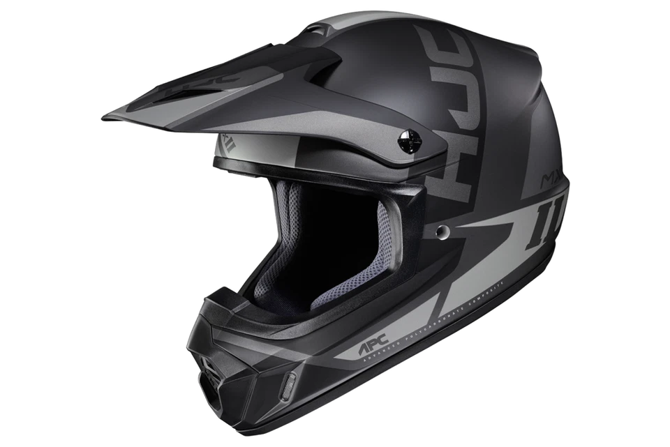 HJC CS-MX2 Creed Black Grey Silver Motorcycle Crash Helmet New - Image 1 of 1