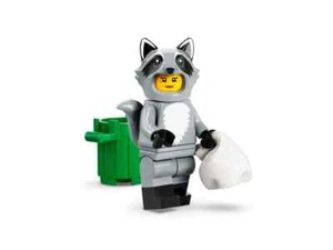 Lego Series 22 Raccoon Costume Fan Minifigure with Accessories - Picture 1 of 2