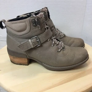 Merrell Shiloh Ankle Boots Women's Gray 7.5 Lace Waterproof Moon Rock J003882 - Picture 1 of 9