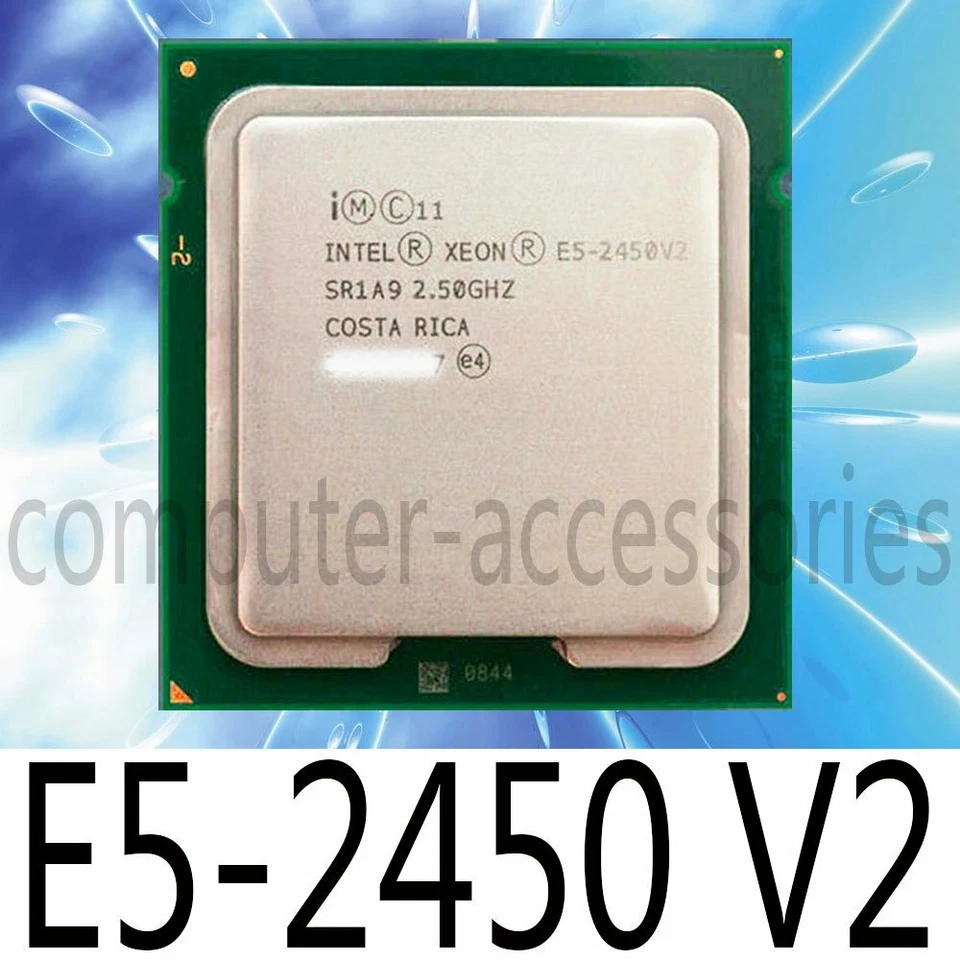 Intel Xeon E5-2450 V2 2.5GHz 8 Core 16 Threads 20M SR1A9 LGA1356 CPU Processor - Image 1 of 1