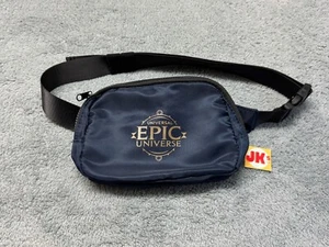 NEW Epic Universe Bum Bag Fanny Pack Universal Studios Blue Gold Preview Event - Picture 1 of 4