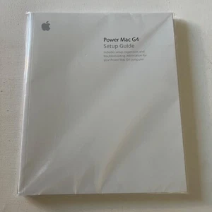 Apple Power Mac G4 Setup Guide Manual New/SEALED - Picture 1 of 3
