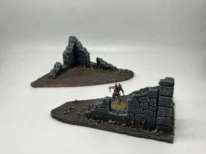 wargaming Corner Ruins warhammer 40k Compatible terrain Buildings Fantasy - Picture 1 of 6