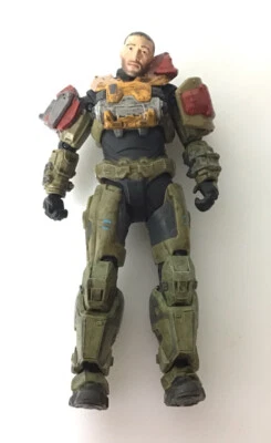 Figura de acción McFarlane Toys Halo Reach Jorge Noble 5 Spartan 2011 6" serie 1 Foto 1 de 4
