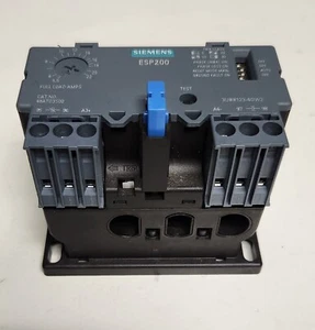 SIEMENS 48ATD3S00 Electronic ESP200 Overload Relay 5.5-22 AMP 3UB8123 4DW2 - Picture 1 of 5