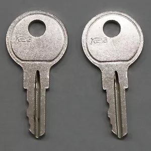 Set di 2 tasti per camion cassetta attrezzi Dutec Eberhard, tagliati secondo il tuo codice: EM501 - EM550 - Foto 1 di 2