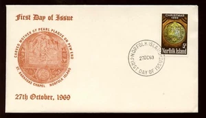 Norfolk Island 1969 Christmas FDC First Day Cover #C13906 - Picture 1 of 1