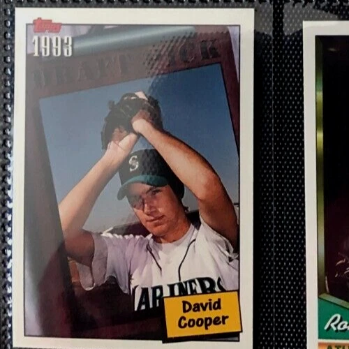 1994 TOPPS Draft Pick S2 - David Cooper VG RC Rookie Seattle Mariners #761 - Image 1 of 1