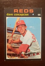 1971 Topps Dave Concepcion Rookie #14 Cincinnati Reds