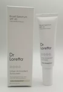 Dr. Loretta Antioxidant Sunscreen Broad Spectrum SPF 40 1.7 fl oz exp 8/23 NIB - Picture 1 of 10