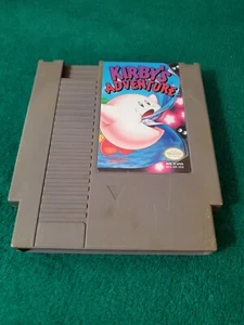 NES Kirby's Adventure | Nintendo Vintage Video Game Cart | Cleaned & Tested - Picture 1 of 6