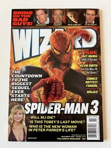 SPIDER-MAN 3 * KIRSTEN DUNST November 2005 WIZARD THE COMICS MAGAZINE Spiderman - Picture 1 of 6