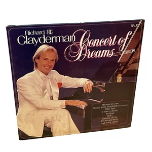 Richard Clayderman Concert Of Dreams (Vinyl, 1984) Dominion KDNL 198-1 Good+ LP - Picture 1 of 11