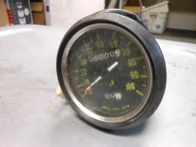 Kawasaki OEM Speedo Speedometer 1971 F6 F7 25001-029 - Image 1 of 4