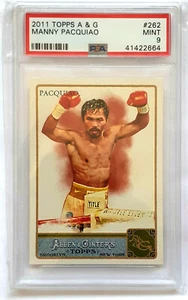Manny Pacquiao 2011 Topps Allen & Ginter #262 PSA 9 FAST SHIP - Picture 1 of 2