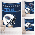Tennessee Titans Banner Tapestry 29x37in Fans Club Event Home Decor Wall Hanging