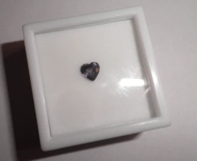 Earth mined Natural Purple SPINEL Heart Loose Gemstone 1.0ct 6x6mm S3811 - Image 1 of 2
