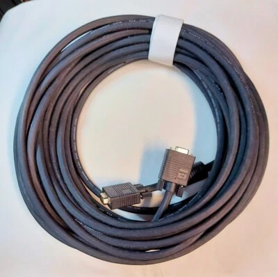 Startech Monitor Video Cable DB15 D-Sub VGA Super VGA black 50 ft - Image 1 of 3