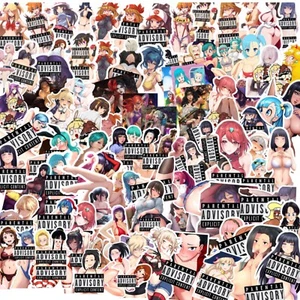 Calcomanías de vinilo pegatinas sexy waiffu de anime hentai sexy de 20 (4”) piezas aleatorias para adultos - Imagen 1 de 2