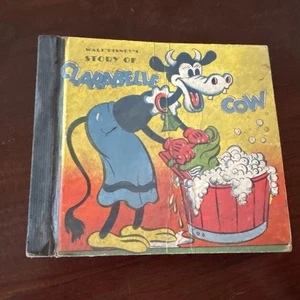 Antique 1938 Walt Disney‘s Story Of Clarabelle Cow Children's Book - Picture 1 of 22