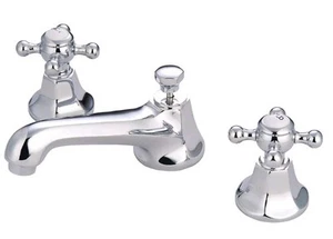 Kingston Brass KS446.BX Metropolitan 1.2 GPM Widespread Bathroom - Chrome - Picture 1 of 9