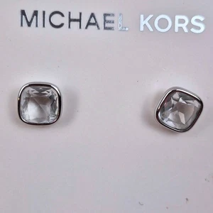 Michael Kors Ohrstecker silberfarben Botanicals Kissenschliff Kristall MKJ4226040 - Bild 1 von 3