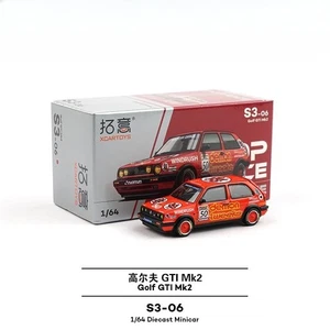 POPRACE Aleación 1/64 Simulación Coche de Golf Colección Ornamento GTI Mk2 Coche de Carreras  - Imagen 1 de 9