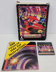 S.T.U.N. Runner - Atari Lynx Video Game Cartridge Complete w/ Instructions & Box - Picture 1 of 10