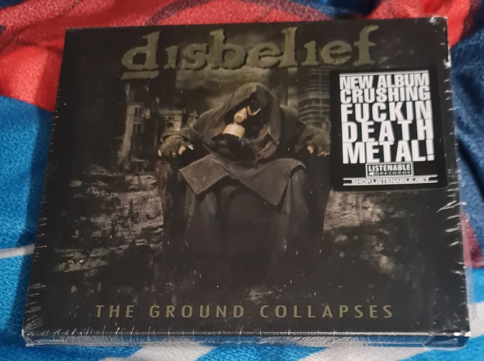 DISBELIEF - THE GROUND COLLAPSES * CD limited * ALBUM 2020 * WIE NEU * Explicit - Bild 1 von 2