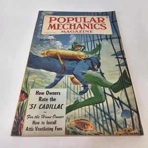 Popular Mechanics Magazine, Vintage August 1951 - Picture 1 of 13