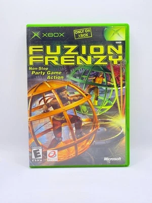 Fuzion Frenzy (Microsoft Xbox, 2004) CIB Tested Rare Mint Authentic Complete - Image 1 of 4