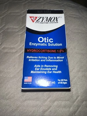 Otic Enzymatic Solution - Ear Health For Dogs And Cats - 1.25 fl oz - Exp 06/27 - Image 1 of 2