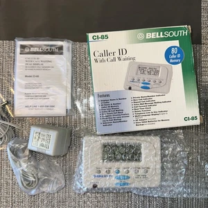 Vintage New Bell South CI-85 Caller ID Display Call Waiting 80 Number Memory - Photo 1/11